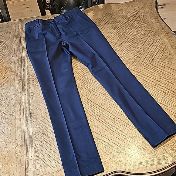 Womens Navy pants Lacoste size 2 - Picture 2 of 14